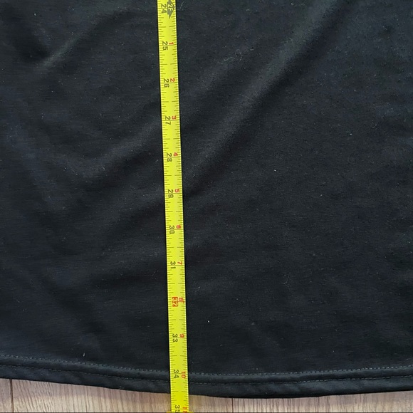 Black T-Shirt Jersey Dress - Picture 7 of 9